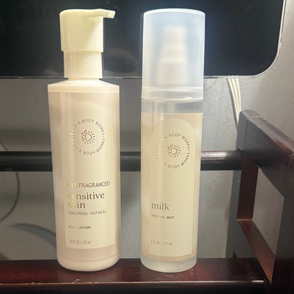 Bath & Body Works Other - Bath & Body Works Milk Fragranced Sensitive Skin Lotion and Mist Duo